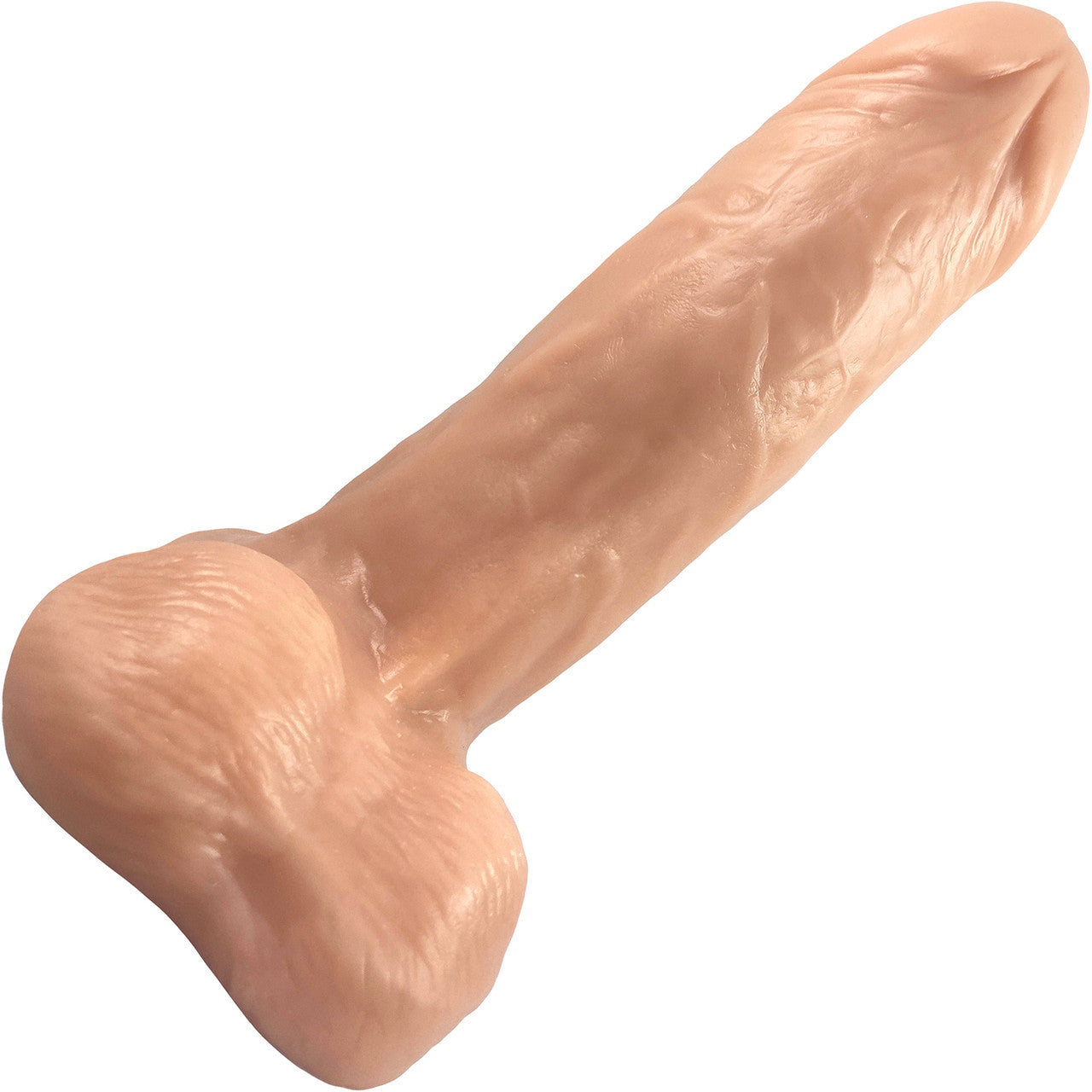 The front of the vanilla Lonestar Vixskin Dildo.