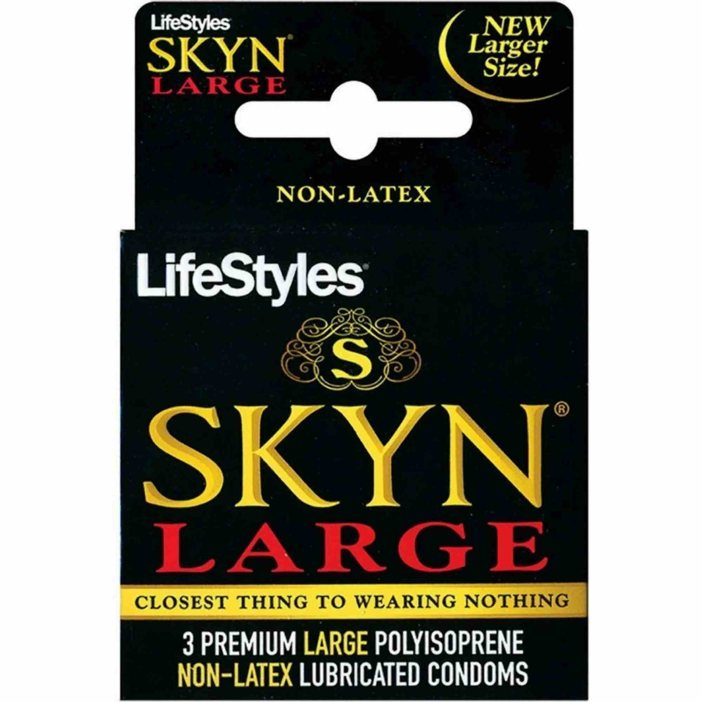 Lifestyles Skyn Condoms Large 3 pack.
