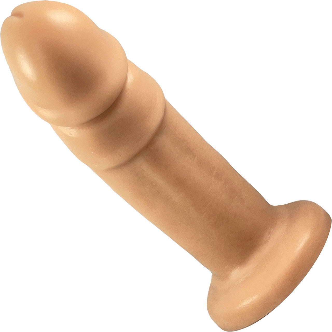 The front of the vanilla Maverick Vixskin Dildo.