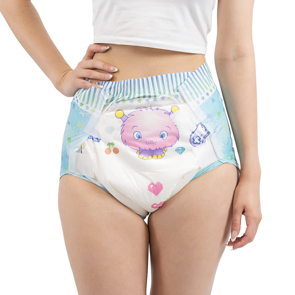 NEW: Rearz Lil' Monsters Retro Adult Diapers