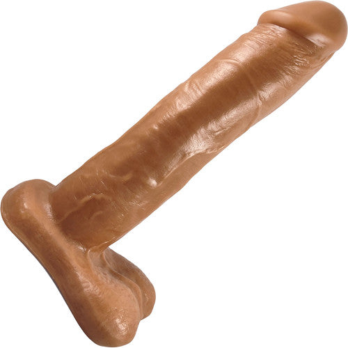 The right side of the vanilla Outlaw Vixskin Dildo.