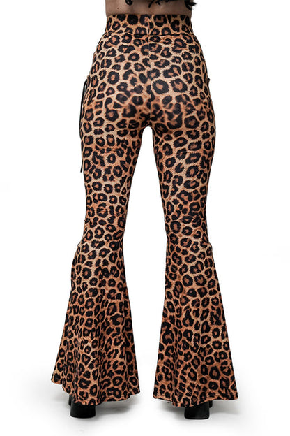 Alice Lace Up Flare Pants