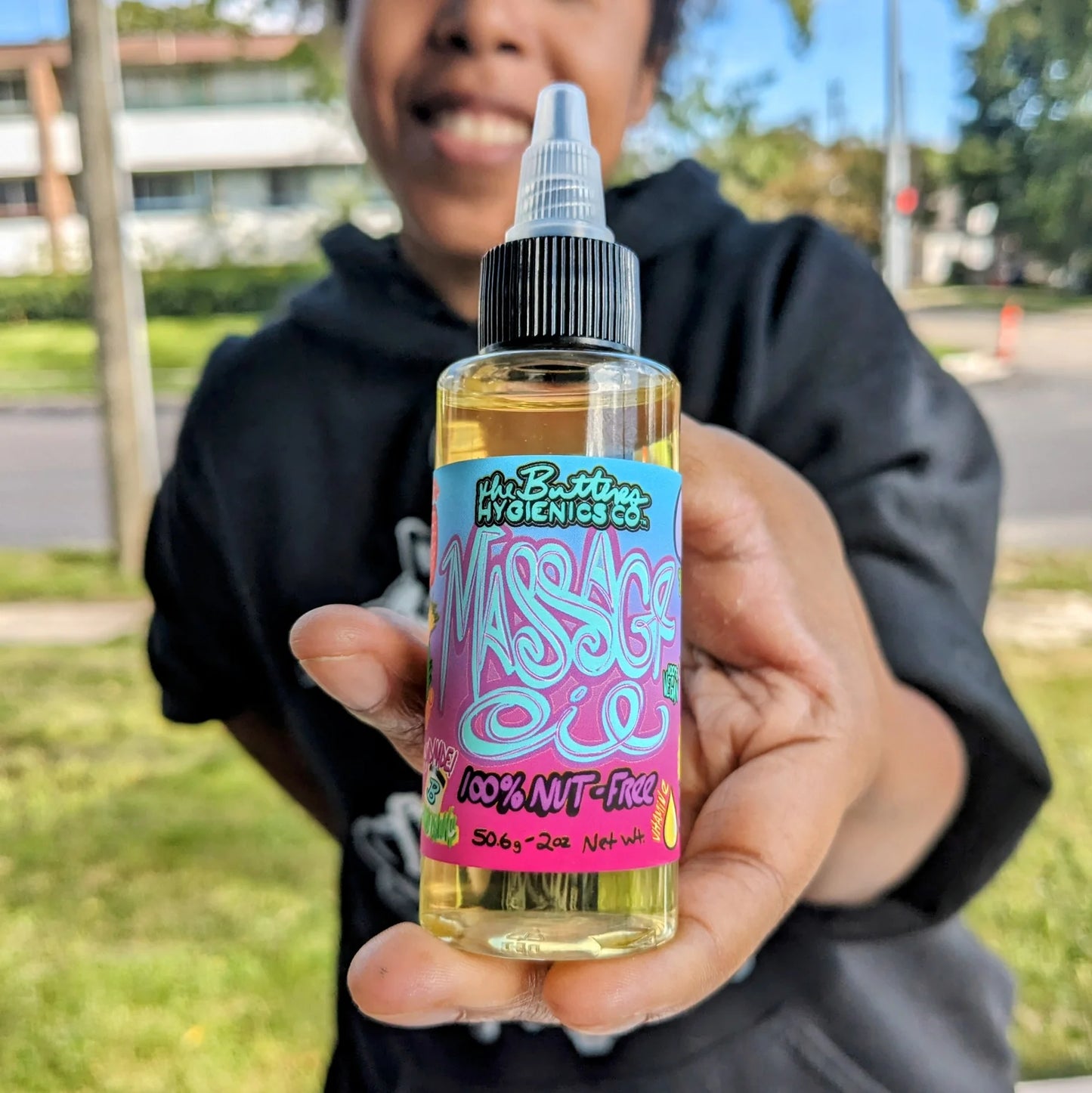 Body Work and Massage Oil  Sunflower X Grapeseed w Red Raspberry Seed Oil (Nut Free)