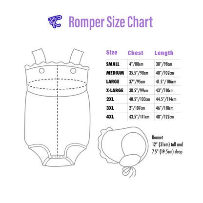 Lemon Romper with Bonnet