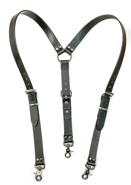 Funk Plus Leather Suspenders