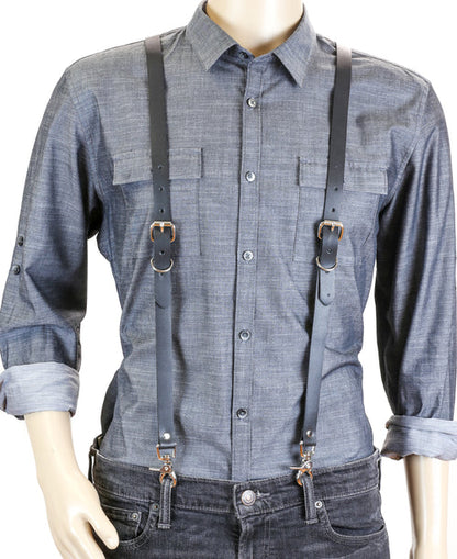 Funk Plus Leather Suspenders