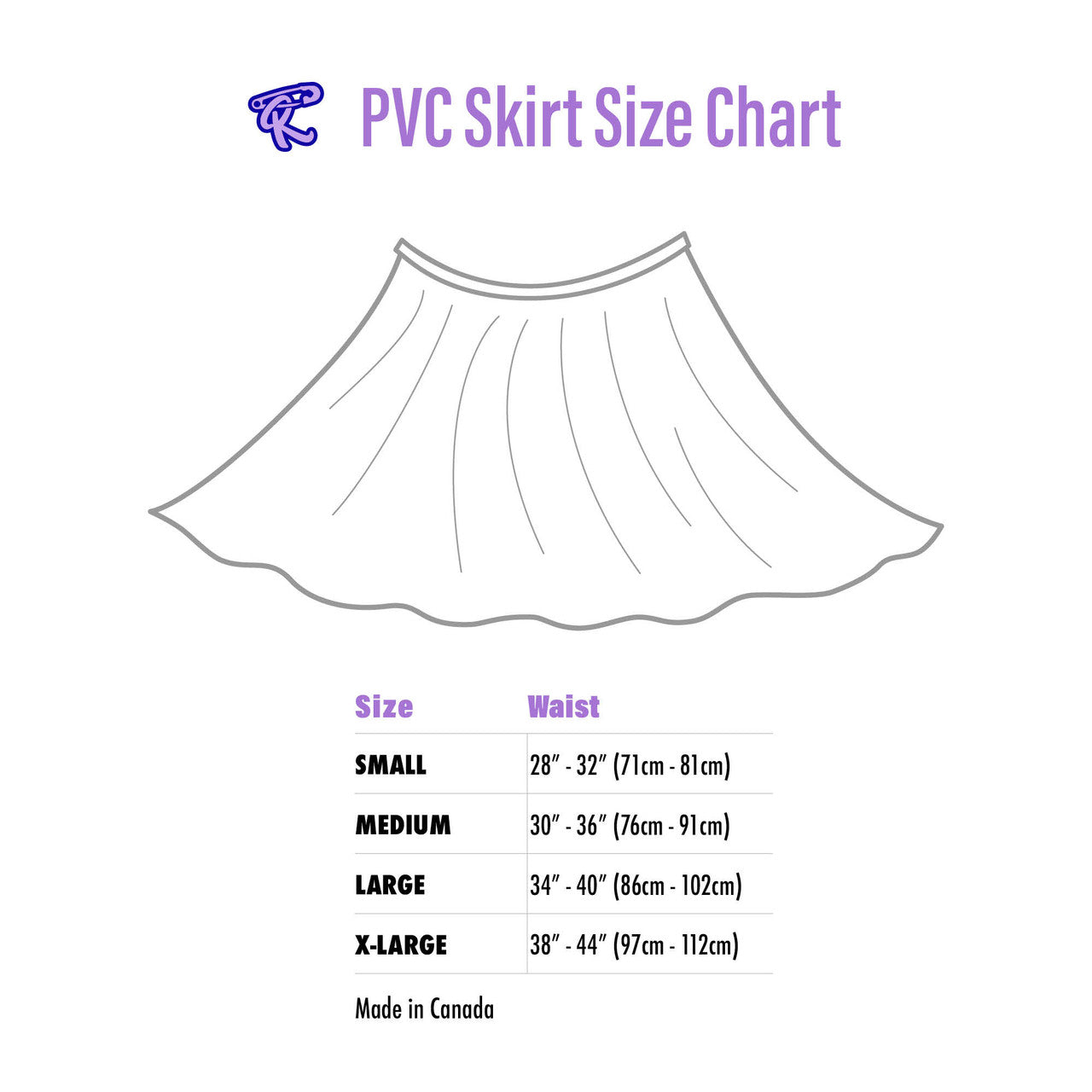 Clear PVC Rave Skirt