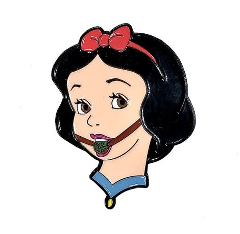 Snow White with a Ball Gag Pin