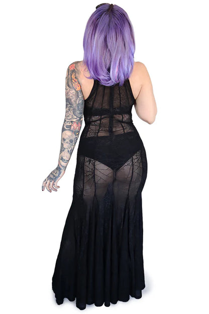 Spinnerette Maxi Dress