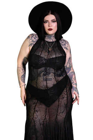 Spinnerette Maxi Dress