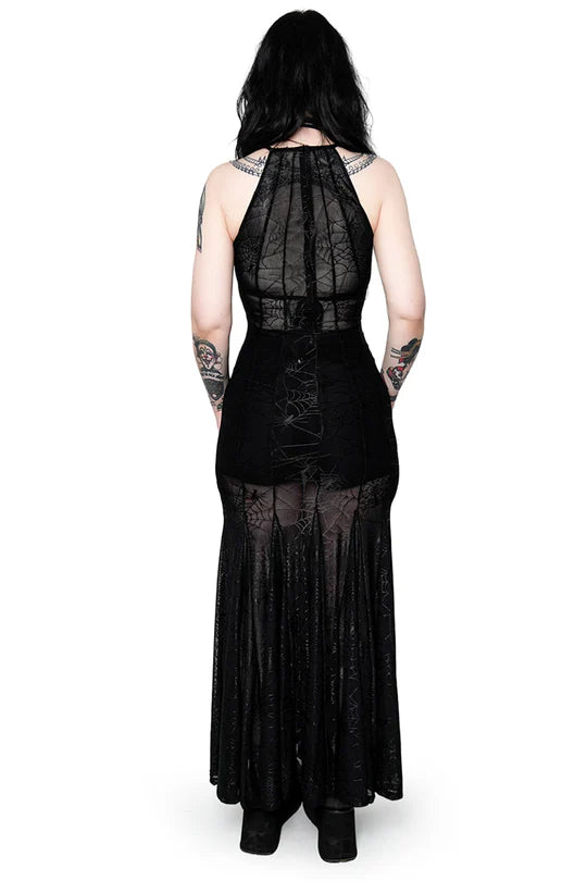 Spinnerette Maxi Dress