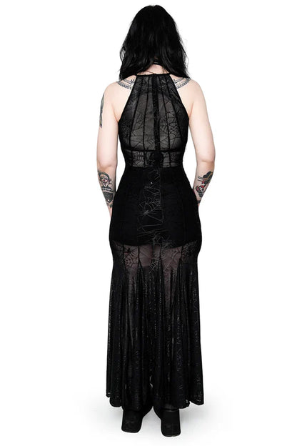 Spinnerette Maxi Dress