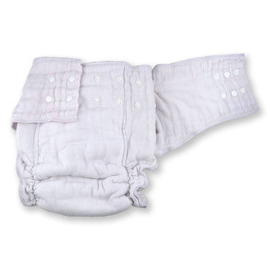 White Cotton Cloth Diaper