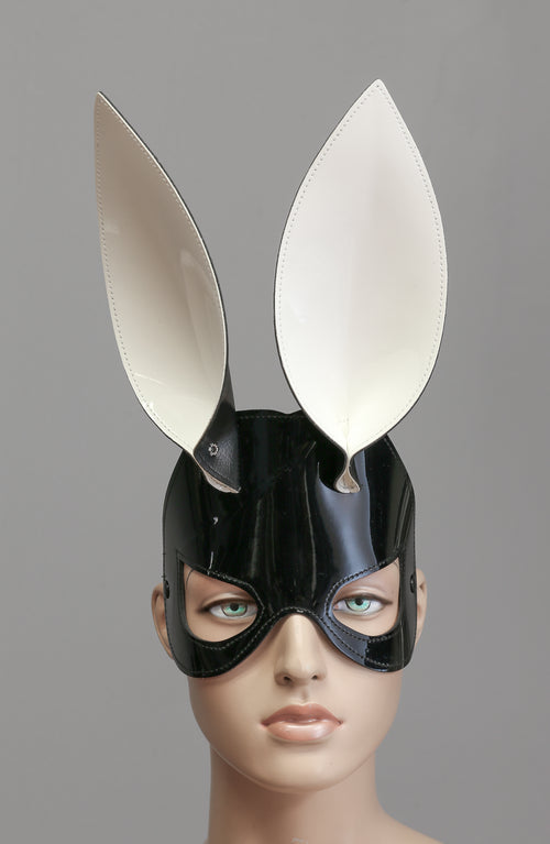 Leather Bunny Mask