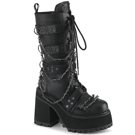 Demonia: Assault-117 Mid-Calf Boots