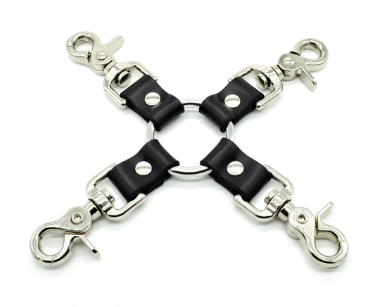 The Leather Hog Tie with Swivel Snaps.
