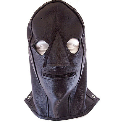 Leather Zip Mask
