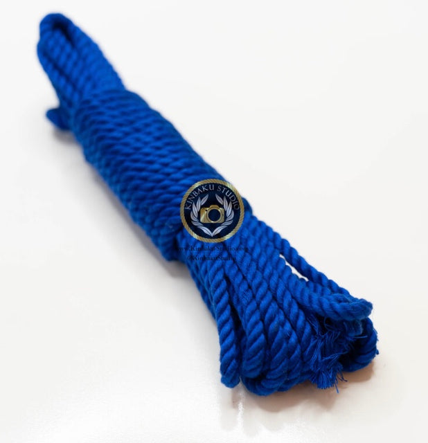 Royal Blue Bamboo Silk Rope.