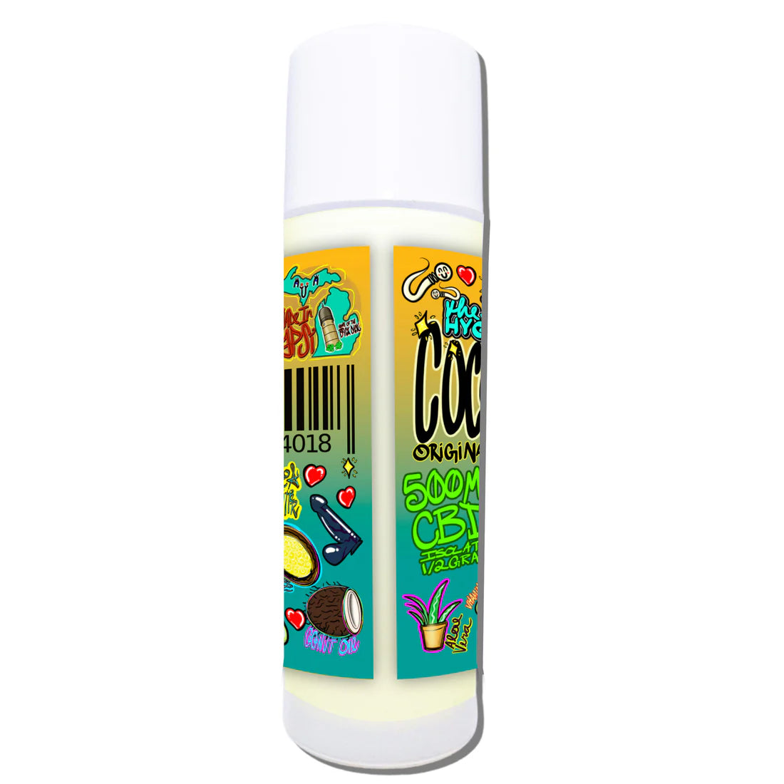 The Butters Hygienics Co.  Lube: Cocoa Butter w 500MG CBD (Soy/Palm Free)