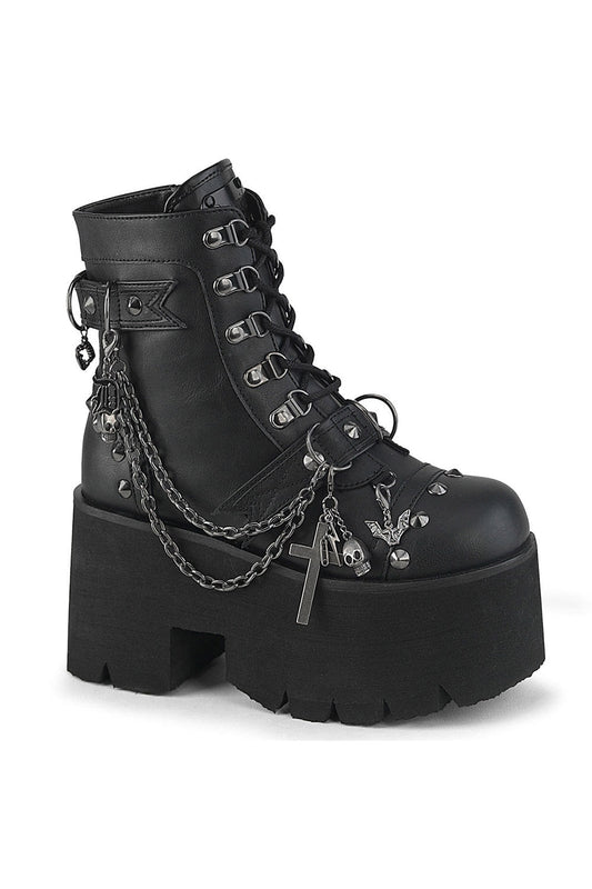 Demonia's Ashes 52 Chunky Platform (Vegan Leather)