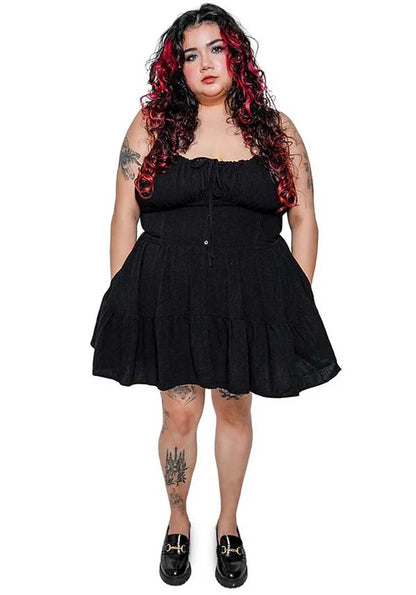 Clara Milkmaid Mini Dress