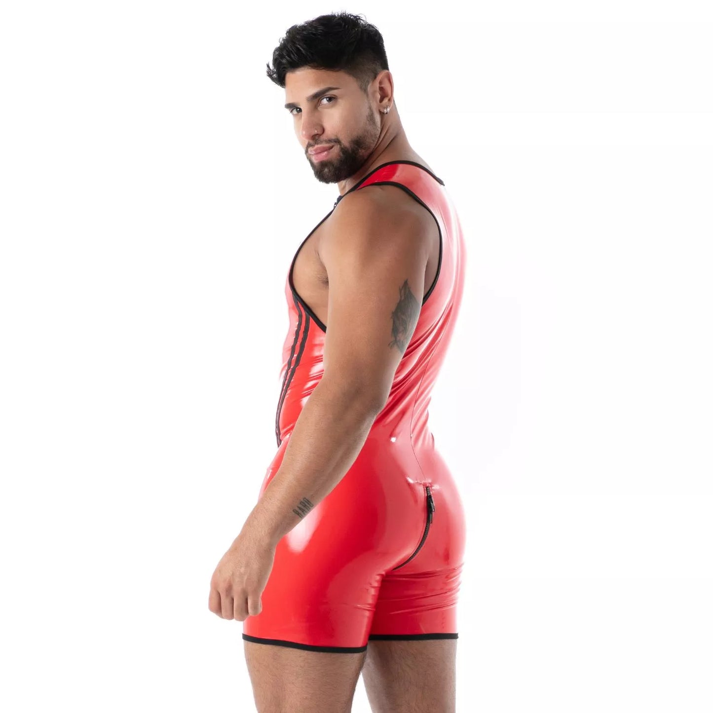 Full Zip Body Latex Second Skin