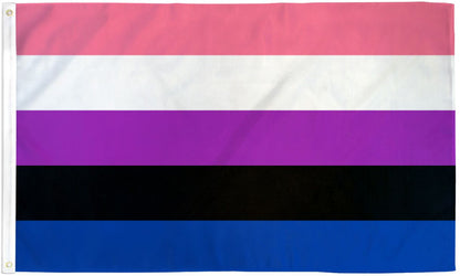 Gender fluid pride flag