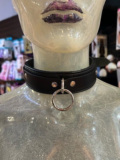Leather O-Ring Collar