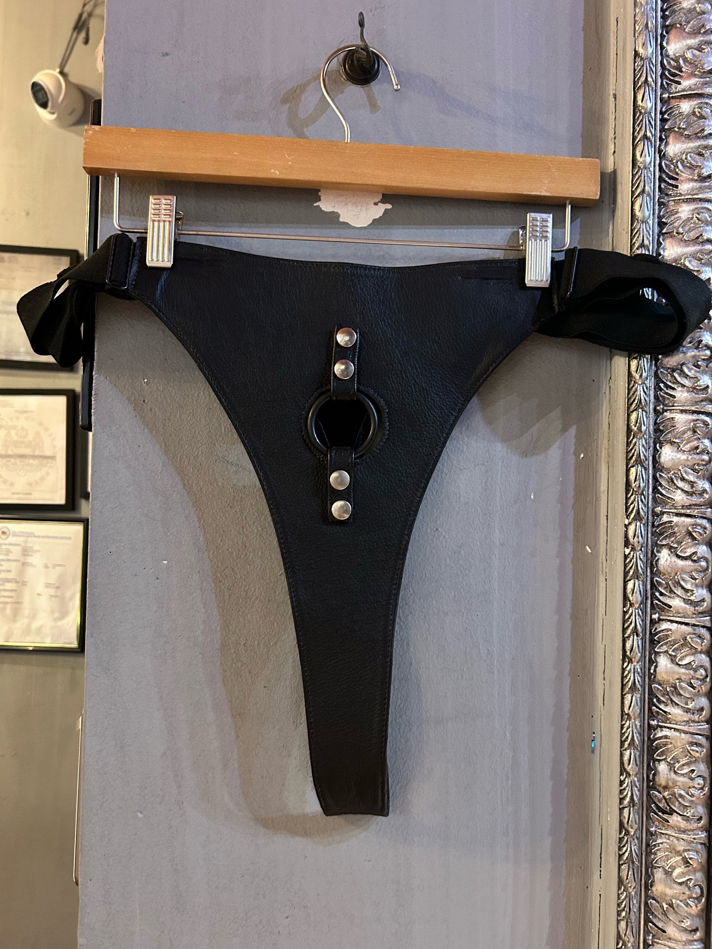 Leather Strap Harness - Long