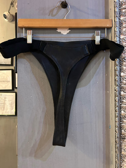 Leather Strap Harness - Long
