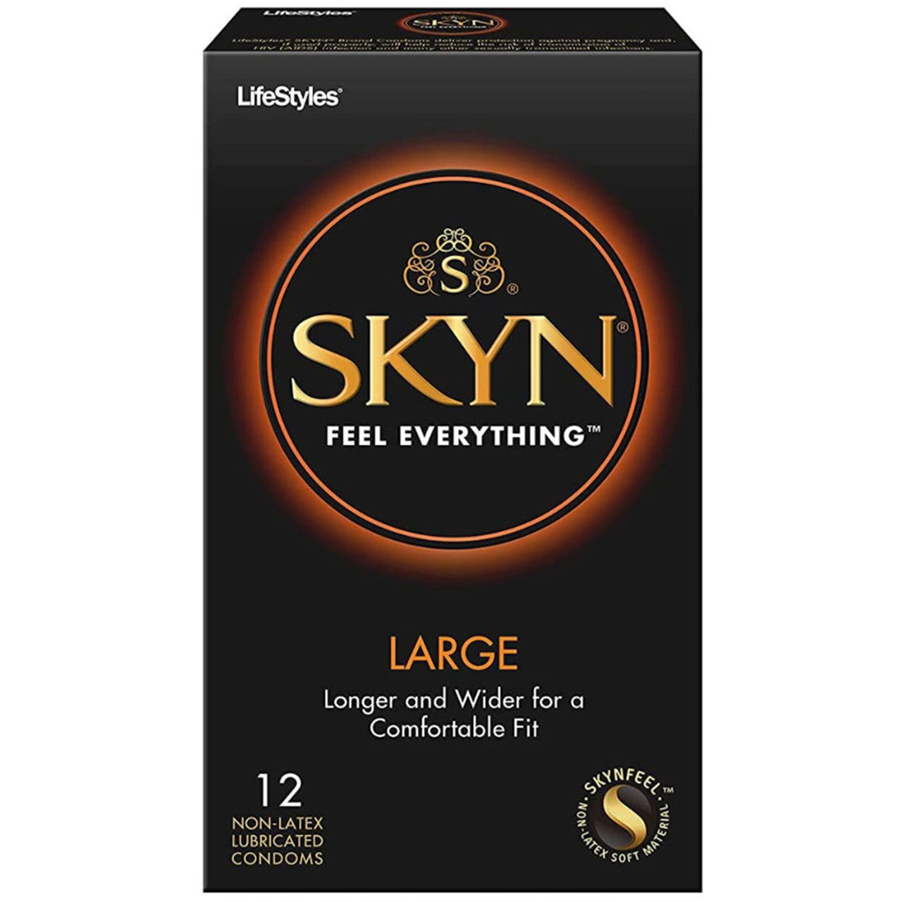 Lifestyles Skyn Condoms Large 12 pack.