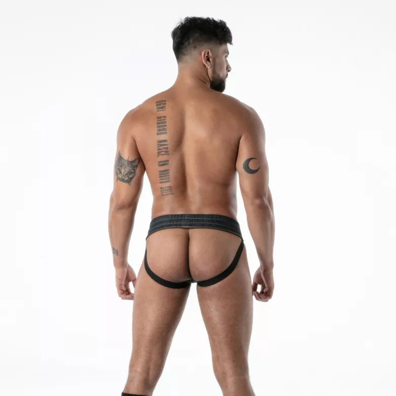 Raw Denim Jockstrap