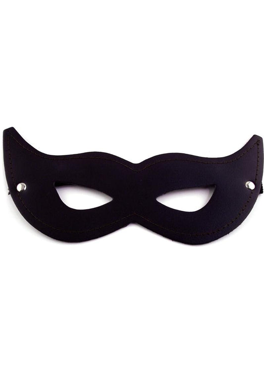 Smooth Leather Cat Eye Mask