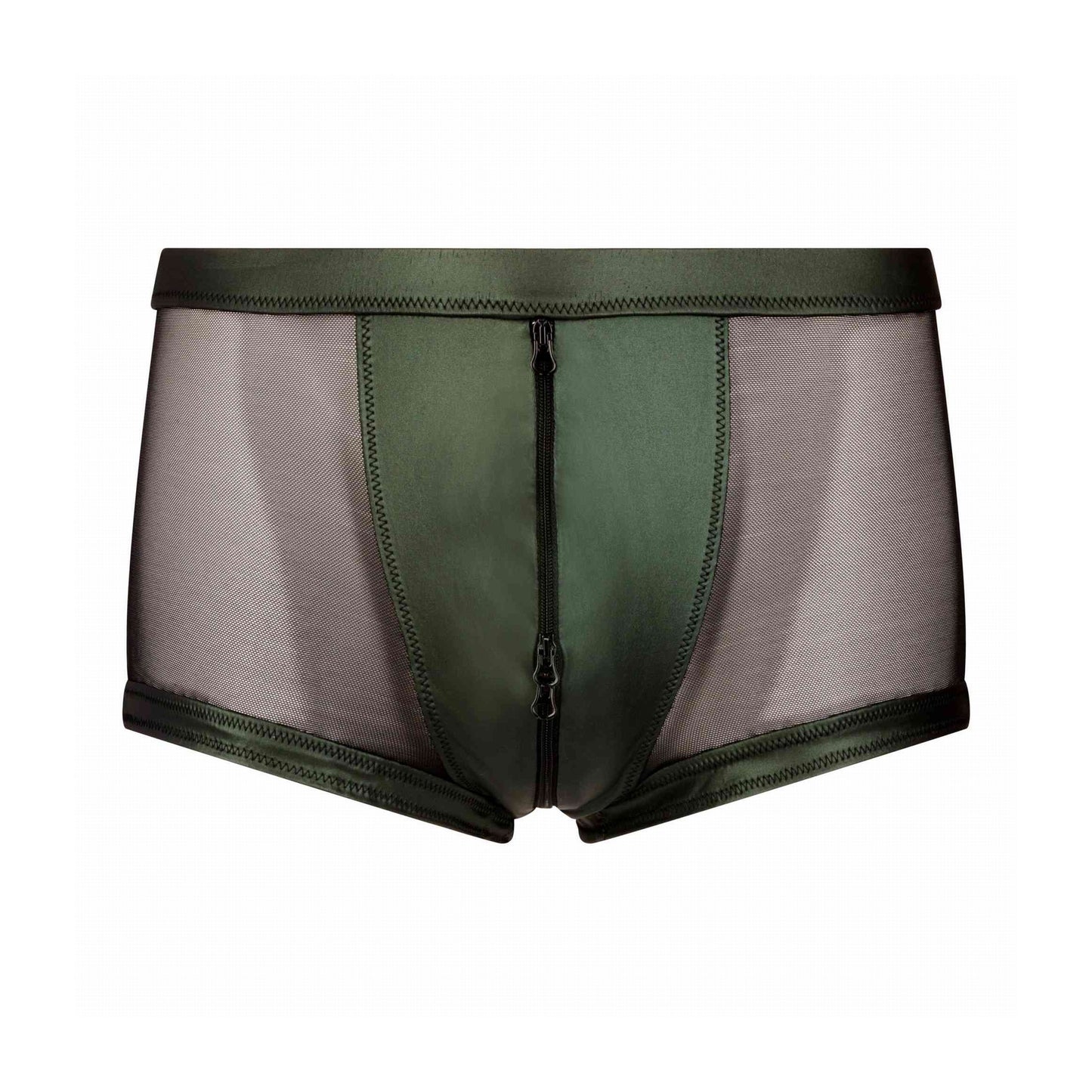 The front of the Tomana Wetlook & Mesh Boxer Brief.