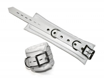 Luxe White Cuffs