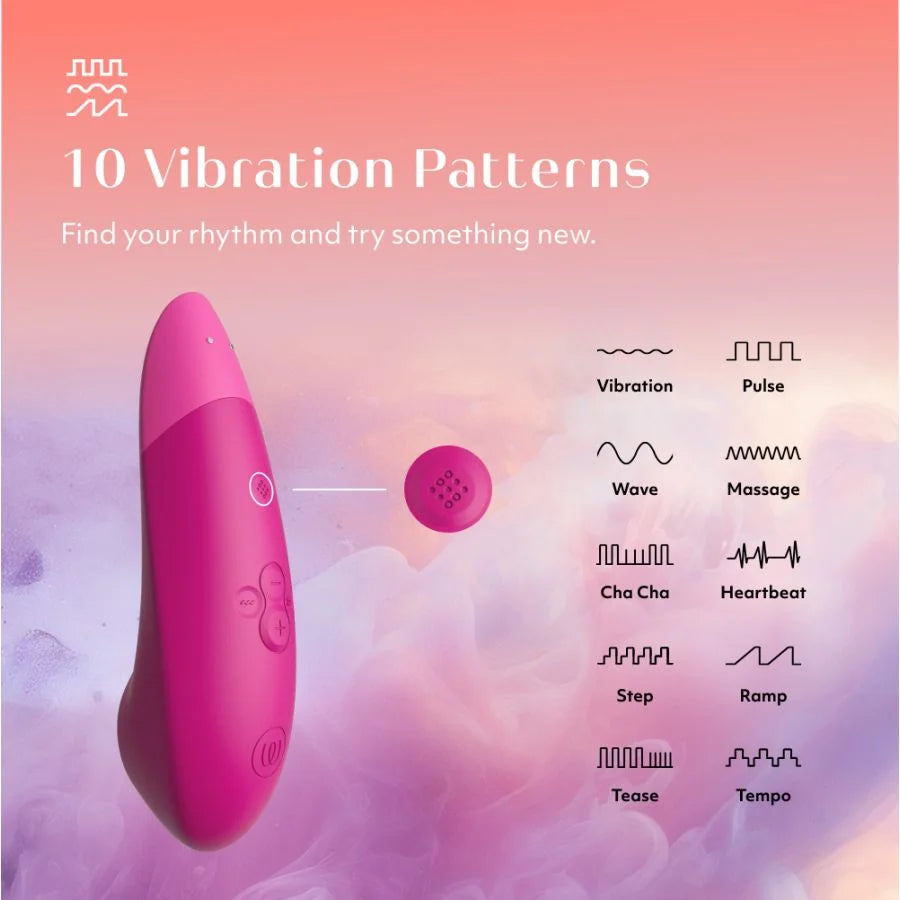 Womanizer Enhance Rechargeable Silicone Clitoral Stimulator