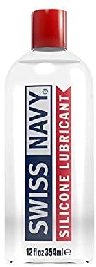 Swiss Navy Silicone Lubricant, 12 ounces.