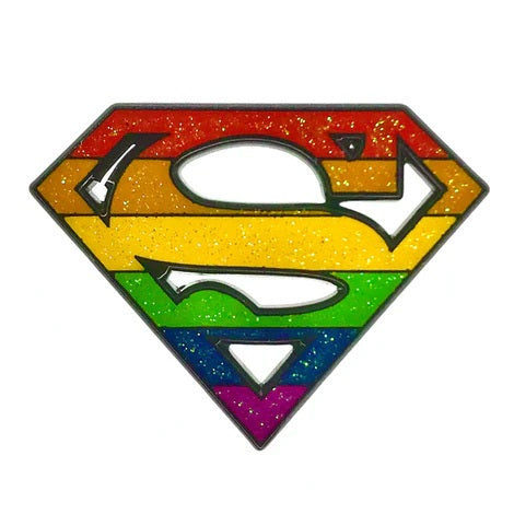 Geeky and Kinky Pride Logo Pins, Symbol Of Hope Pride.