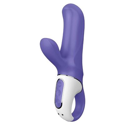 The left side of the Satisfyer Magic Bunny Vibrator.
