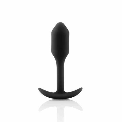 Size 1 black B-Vibe Snug Plug.