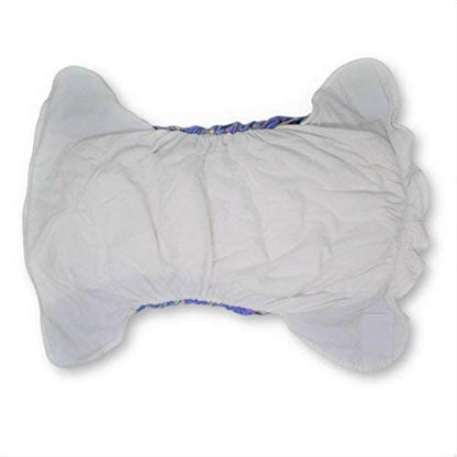 The inside of the Bulky Fitted Nighttime Cloth Diaper.