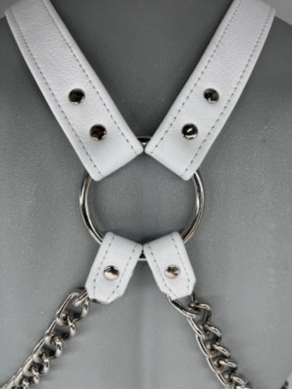 Leather & Chain X Harness