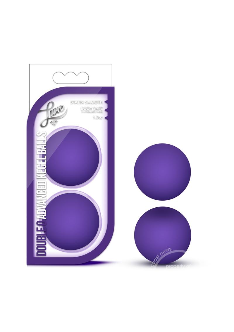 Luxe Double O Kegel Balls Purple