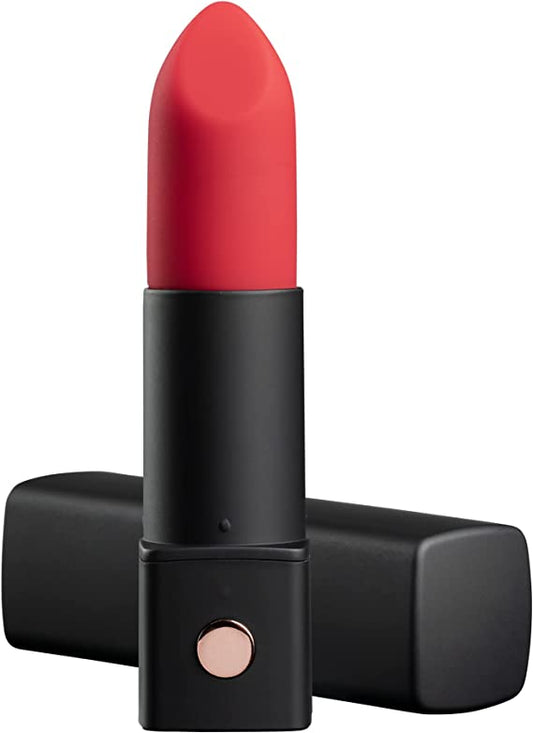 The Lovense Exomoon Bluetooth Lipstick Vibe.