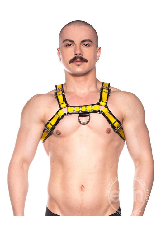 Prowler Leather Bulldog Harness