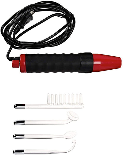 The red Neon Wand UV Wand & Glass Electrode Kit with red electrodes.