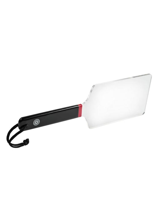 The front view of the Saffron Acrylic Paddle.