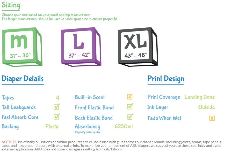 Image of size chart and details listed in item description.