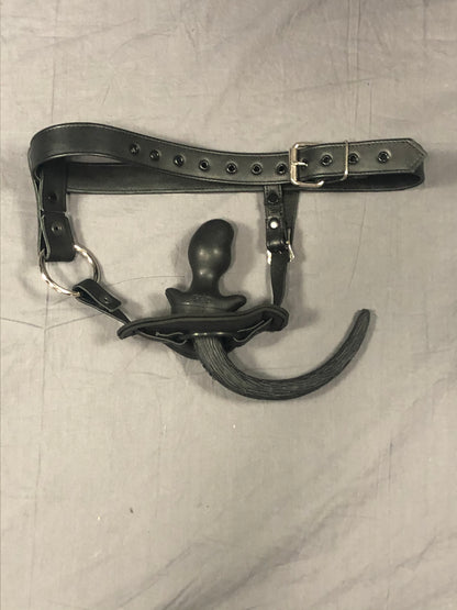 Puppy Tail Adapter for Butt Plug Harness Passional Boutique Store Puppy Tail Adapter for Butt Plug Harness Passional Boutique Store