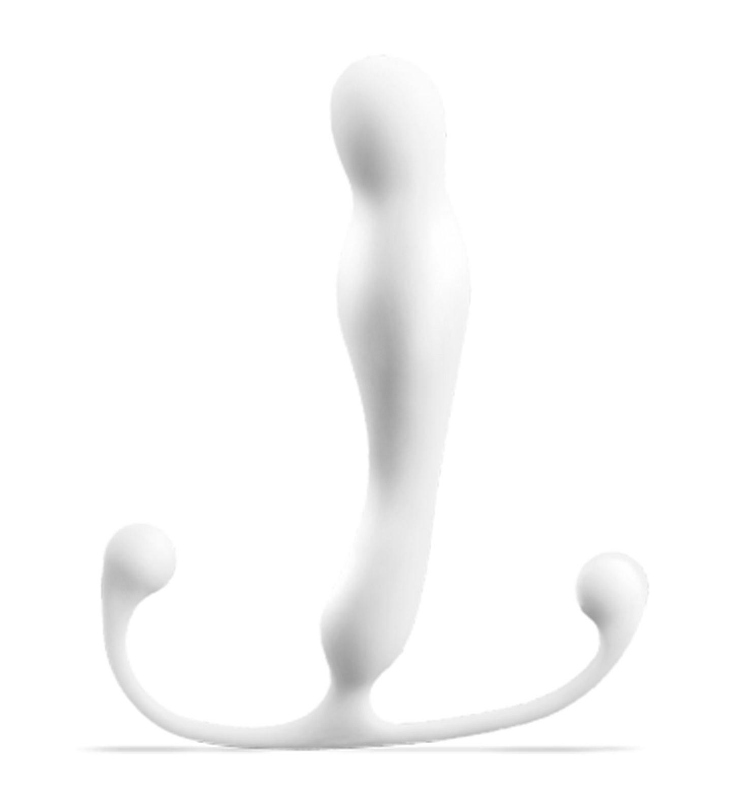 The white Aneros Eupho Trident Prostate Massager